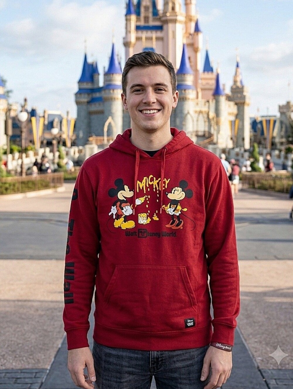 Vans Disney World Hodded Sweatshirt